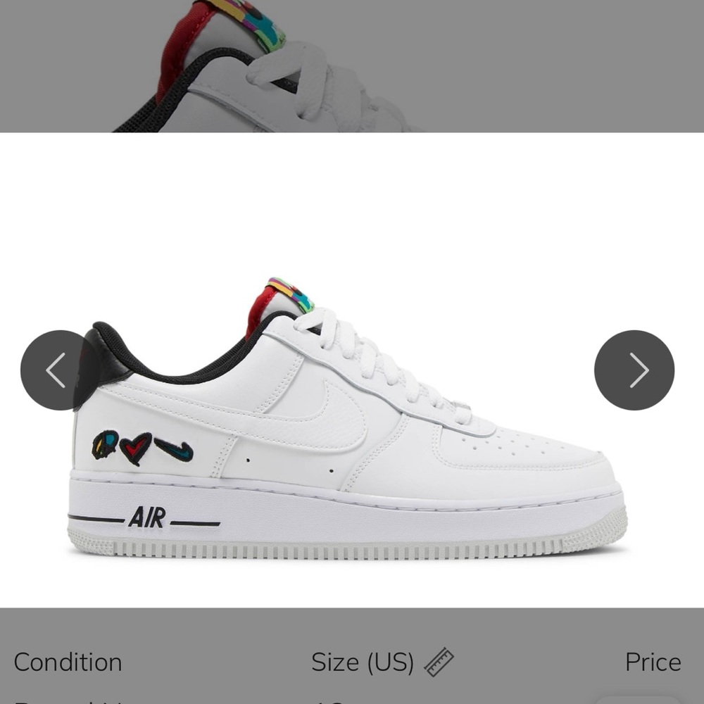 Nike Air Force 1 '07 LV8 3 'Peace Love Nike'